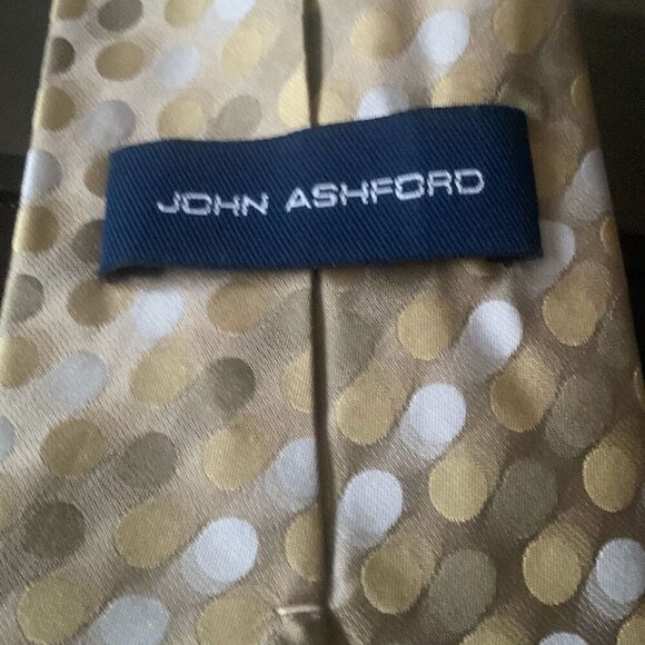 Pre Owned Men’s John Ashford Tie Neck Tie Necktie Classic Style Stain Resistant - Picture 4 of 6